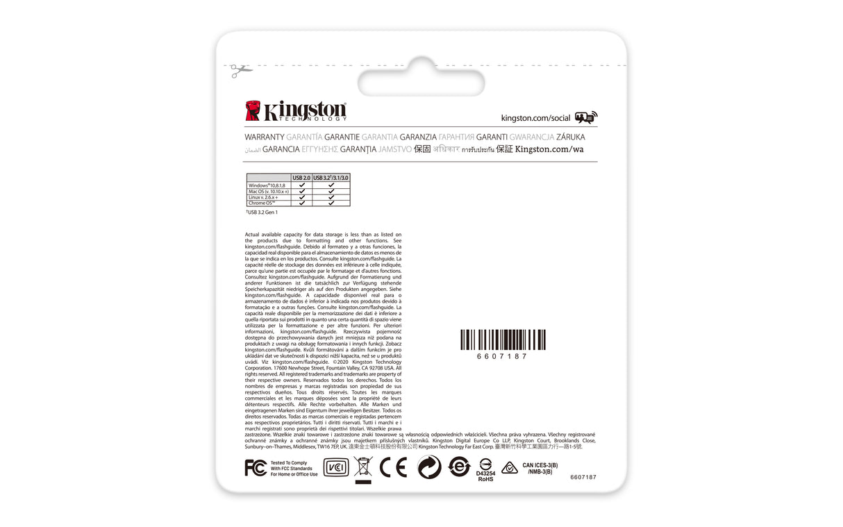 Kingston Technology DataTraveler Exodia - USB 3.2 Flash Drive - DTX/128GB