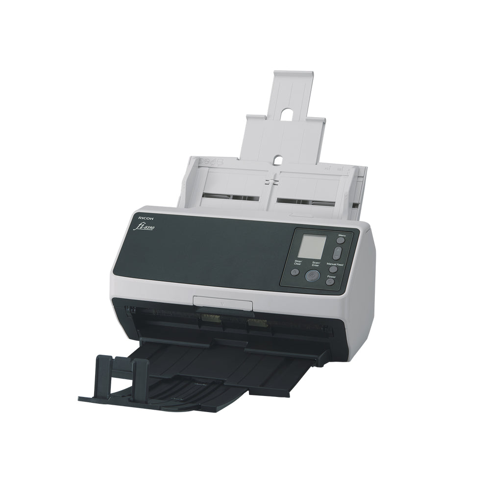 Ricoh fi-8190 ADF + Manual feed scanner 600 x 600 DPI A4 Black, Grey - PA03810-B005