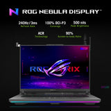 ASUS ROG Strix G16 Laptops AMD Ryzen™ 9 9955HX3D Laptop 40.6 cm (16") WQXGA 16 GB DDR5-SDRAM 1 TB SSD NVIDIA GeForce RTX 5070 Ti Wi-Fi 6E (802.11ax) Windows 11 Home Grey - G614FR-DS96 ASUS