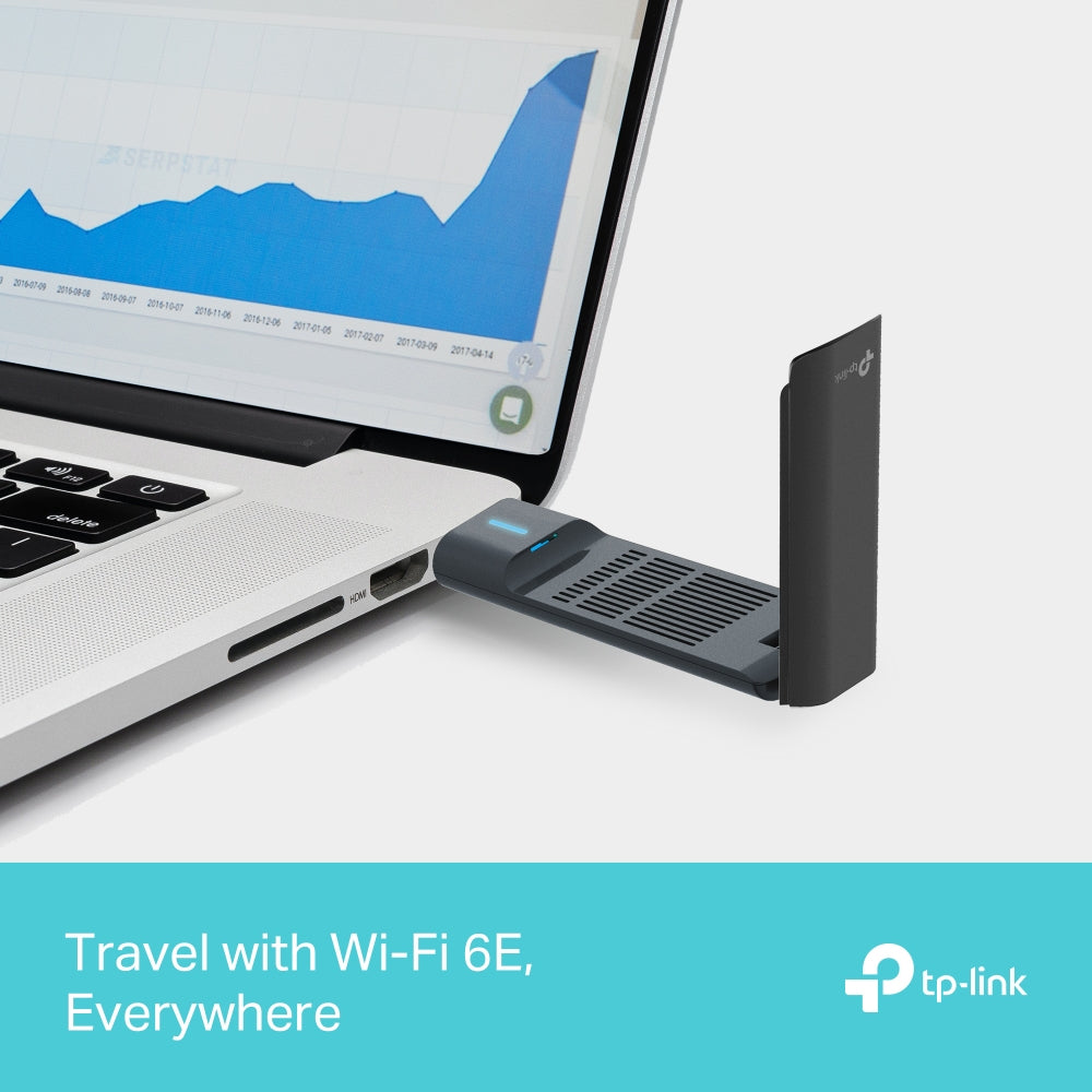 TP-Link Archer AXE5400 Wi-Fi 6E High Gain Wireless USB Adapter - ARCHER TXE70UH