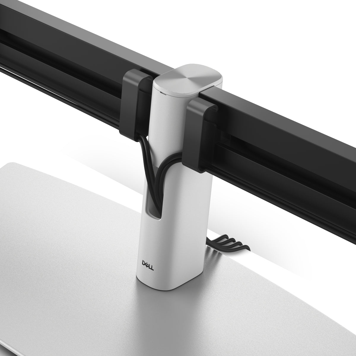 DELL MDS26 68.6 cm (27") Desk Black, Silver - DELL-MDS26