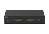 NETGEAR GSM4248UX Managed L2/L3/L4 Gigabit Ethernet (10/100/1000) Power over Ethernet (PoE) 2U Black - GSM4248UX-100NAS