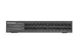NETGEAR GS324 Unmanaged Gigabit Ethernet (10/100/1000) 1U Black - GS324-200NAS