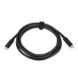 Lenovo 4X90Q59480 USB cable USB 3.2 Gen 1 (3.1 Gen 1) 2 m USB C 5 Gbit/s Black - 4X90Q59480 LENOVO