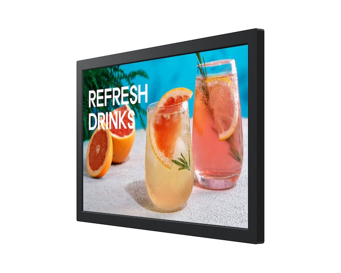 Samsung LH13QBCEBGBXZA Signage Display Digital A-board 33 cm (13") LED Wi-Fi 500 cd/m² Full HD Black Android 16/7 - QB13C