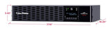 CyberPower Smart App Sinewave uninterruptible power supply (UPS) Line-Interactive 2.2 kVA 2200 W 8 AC outlet(s) - PR2200RT2UC