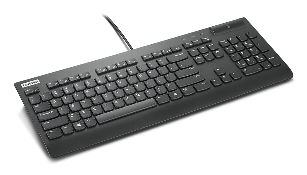 Lenovo Smartcard Wired II keyboard Home/Office USB US English Black - 4Y41R64685