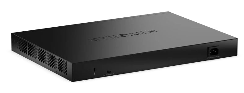 NETGEAR S350v2 Managed L2/L3 Gigabit Ethernet (10/100/1000) Power over Ethernet (PoE) 1U Black - GS348TP-200NAS