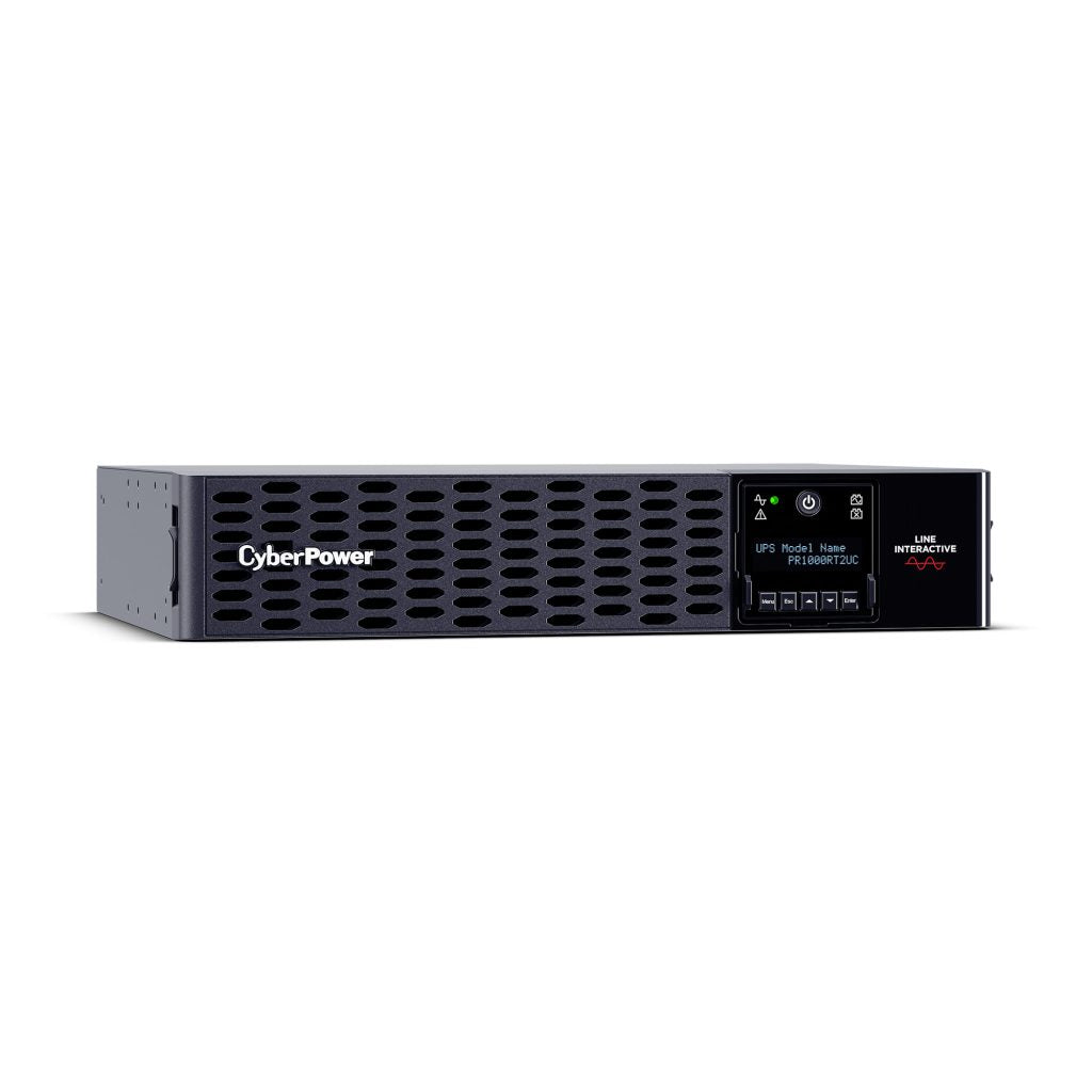 CyberPower PR1000RT2UC uninterruptible power supply (UPS) Line-Interactive 1 kVA 1000 W 8 AC outlet(s) - PR1000RT2UC