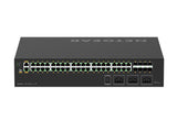 NETGEAR GSM4248UX Managed L2/L3/L4 Gigabit Ethernet (10/100/1000) Power over Ethernet (PoE) 2U Black - GSM4248UX-100NAS