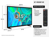 Samsung UN32H5000FFXZA TV 81.3 cm (32") HD Smart TV Wi-Fi Black - UN32H5000FFXZA SAMSUNG