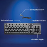 Verbatim 70734 keyboard Mouse included USB QWERTY Black - 70734