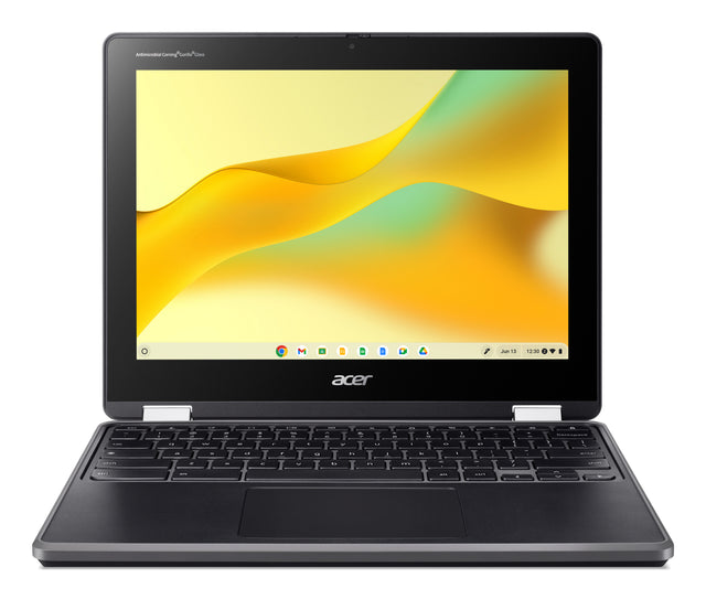Acer Chromebook R856TN-C0Y7 Intel® N N100 30.5 cm (12") Touchscreen HD+ 8 GB LPDDR5-SDRAM 64 GB Flash Wi-Fi 6E (802.11ax) ChromeOS Black - NX.KE4AA.003 ACER