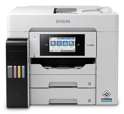 Epson WorkForce ST-C5500 Supertank Color Multifunction Printer, PS/PCL - C11CJ28202