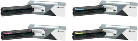 Lexmark C320010, C320020, C320030, C320040 CMYK 4-Color Toner Cartridge Set for C3224, MC3224, BND02219 (Copy) LEXMARK