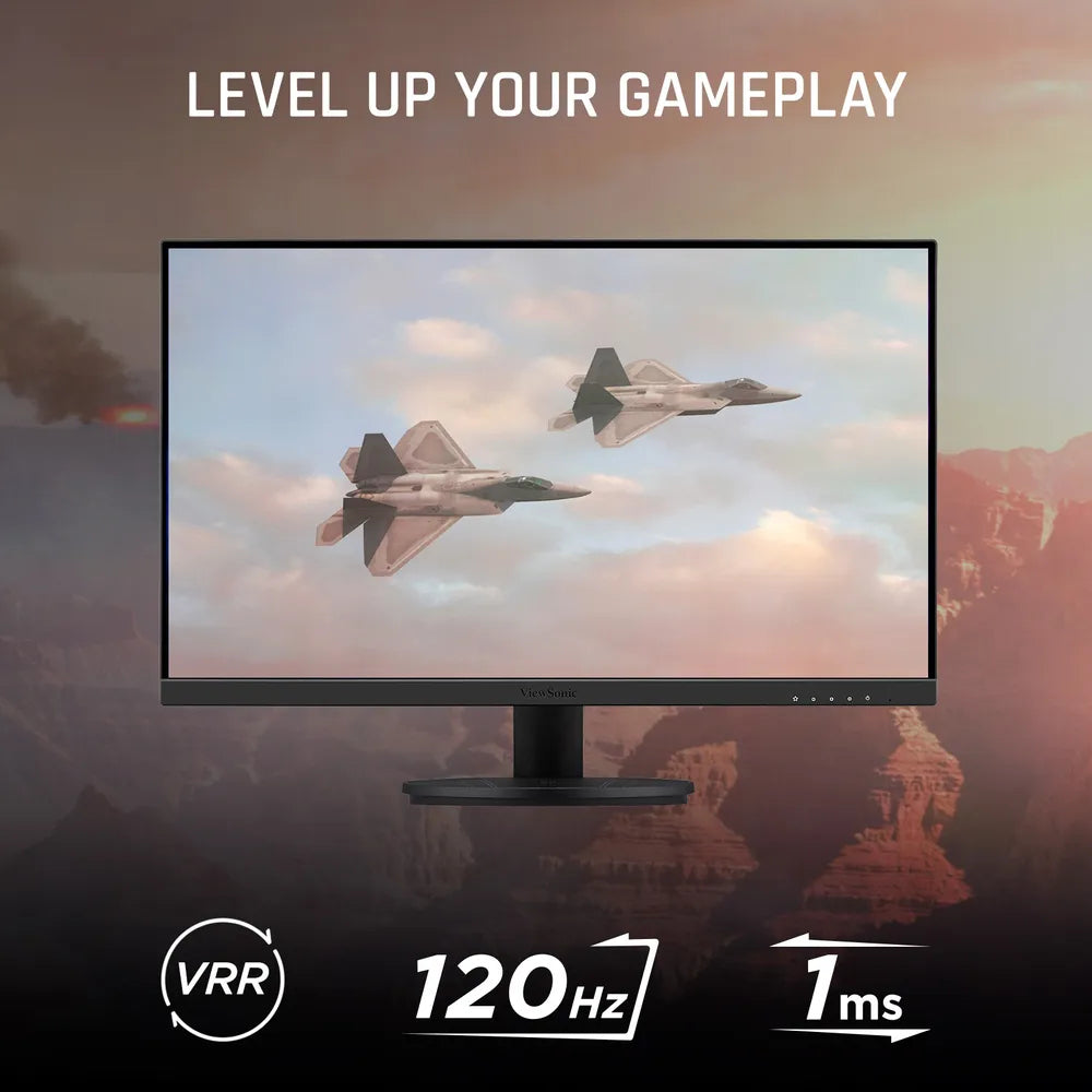 Viewsonic VX Series VX2416A computer monitor 61 cm (24") 1920 x 1080 pixels Full HD Black - VX2416A