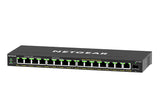 NETGEAR GS316EPP Managed Gigabit Ethernet (10/100/1000) Power over Ethernet (PoE) Black - GS316EPP-100NAS