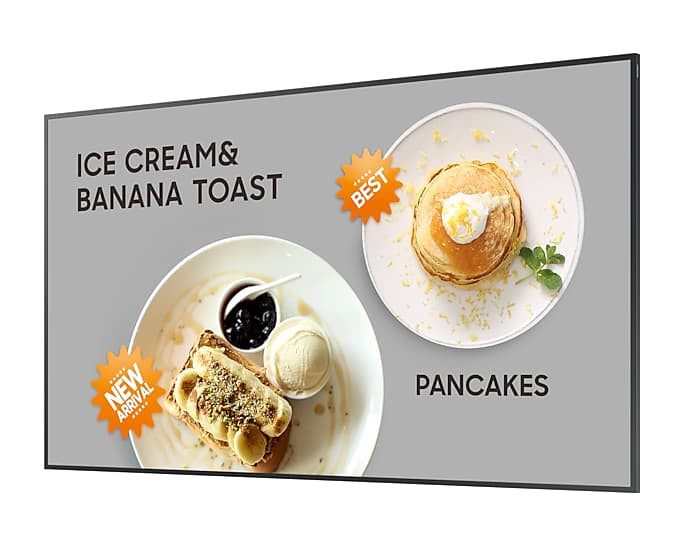 Samsung LH32QMCEBGCXUE Signage Display Digital signage flat panel 81.3 cm (32") LCD Wi-Fi 400 cd/m² Black Tizen 7.0 - QM32C SAMSUNG
