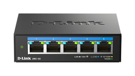 D-Link 5-Port 2.5G Multi-Gigabit Desktop Switch - DMS-105 D-LINK