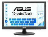 ASUS Touch VT169HE computer monitor 39.6 cm (15.6") 1920 x 1080 pixels Full HD LED Touchscreen Tabletop Black - VT169HE ASUS