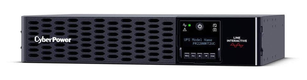 CyberPower Smart App Sinewave uninterruptible power supply (UPS) Line-Interactive 2.2 kVA 2200 W 8 AC outlet(s) - PR2200RT2UC
