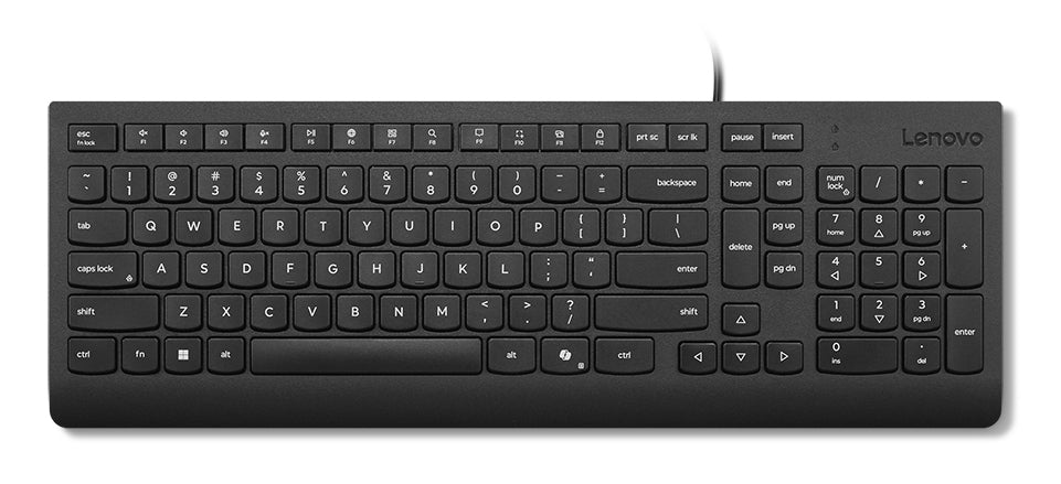 Lenovo 4Y41R64633 keyboard Home/Office USB US English Black - 4Y41R64633