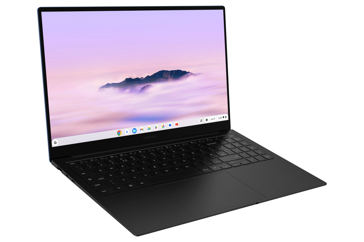 Samsung Galaxy Chromebook Plus Intel Core 3 100U Laptop 39.6 cm (15.6") Full HD 8 GB LPDDR5x-SDRAM 256 GB eUFS Wi-Fi 6E (802.11ax) ChromeOS Blue - XE550XGA-KC1US