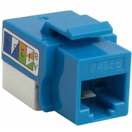 4XEM 4XEM 10 pack Cat5e RJ45 Keystone Jack UTP 110-Type (Blue) - 10 Pack - 1 x RJ-45 Network Female - Blue - 4XKJC5EBL10PK