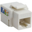 4XEM 4XEM 10 pack Cat6 RJ45 Keystone Jack UTP 110-Type (White) - 10 Pack - 1 x RJ-45 Network Female - White - 4XKJC6WH10PK