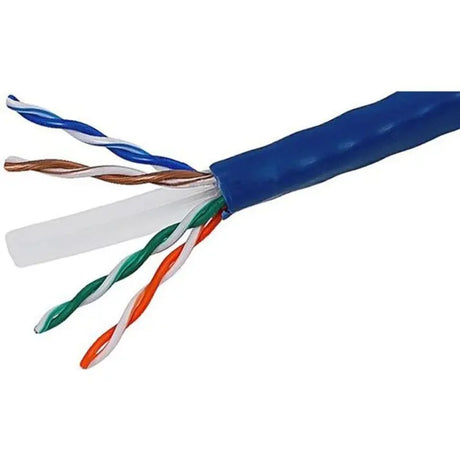 4XEM 4XEM 1000 ft Roll Blue Cat5e Stranded CM-Rated For In-Wall Use - 1000 ft Category 5e Network Cable for Network Device, Home Theater System, Desktop Computer, Patch Panel - First End: Bare Wire - Secon...  - 4XCAT5ESTRANDB