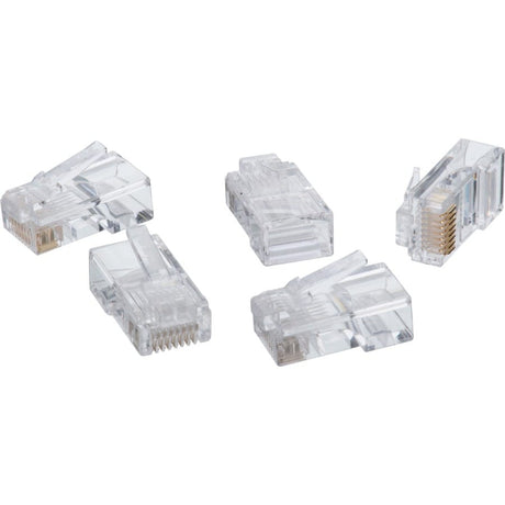 4XEM 4XEM 1000PK Cat5e RJ45 Ethernet Plugs/Connectors - 1000 Pack - 1 x RJ-45 Network Male - Clear - 4X1000PKC5E