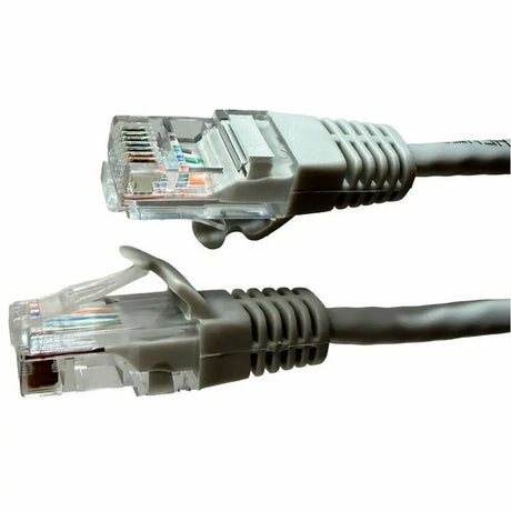 4XEM 4XEM 100FT Cat5e Molded RJ45 UTP Network Patch Cable (Gray) - 100 ft Category 5e Network Cable for Network Device, Notebook - First End: 1 x RJ-45 Network - Male - Second End: 1 x RJ-45 Network - Male...  - 4XC5EPATCH100GR