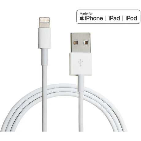 4XEM 4XEM 10FT 3M charging data and sync Cable For Apple iPhone 5 5s 6 6s 6plus 7 7plus - 10FT Lightning to USB data sync cable forApple iPad, iPhone, iPod 1 x Lightning Male Proprietary Connector - 1 x Ty...  - 4XLIGHTNING10