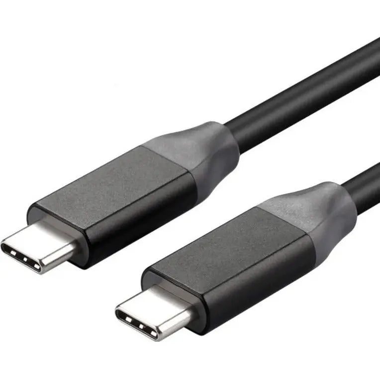 4XEM 4XEM 10FT USB-C to USB-C 100W Power Delivery Charging cable - 10 ft USB-C Data Transfer Cable - First End: 1 x USB 2.0 Type C - Male - Second End: 1 x USB 2.0 Type C - Male - 480 Mbit/s - Nickel Plated Connector - Black - 1