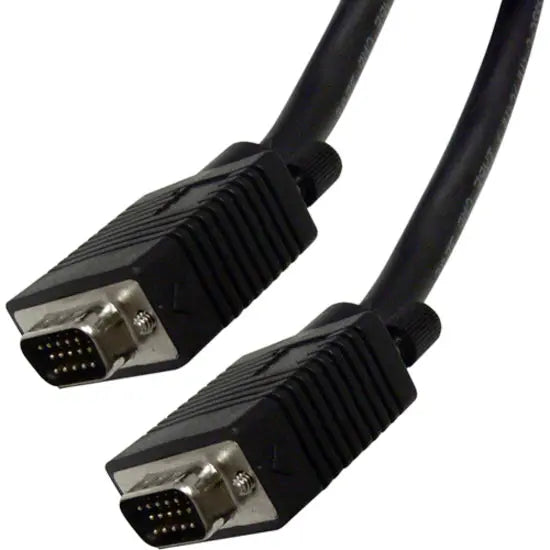 4XEM 4XEM 15FT High Resolution Coax M/M VGA Cable - 15 ft Coaxial Video Cable for Monitor, Video Device - First End: 1 x 15-pin HD-15 - Male - Second End: 1 x 15-pin HD-15 - Male - Supports up to 1920 x 10...  - 4XVGAMM15FT