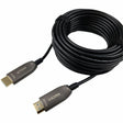 4XEM 4XEM 15M 50FT Active Optical Fiber 2.1 HDMI - 49.21 ft Fiber Optic A/V Cable for Audio/Video Device, Notebook, Projector, Xbox, HDTV, Blu-ray Player, DVD Player, Digital Video Recorder, Gaming Console...  - 4XFIBERHDMI15M8K