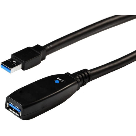 4XEM 4XEM 15M Active USB 3.0 Male to Female Extension Cable with LED signal - 49.21 ft USB Data Transfer Cable for Peripheral Device - First End: 1 x USB 3.0 Type A - Male - Second End: 1 x USB 3.0 Type A ...  - 4X3302A215M