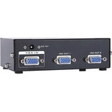 4XEM 4XEM 2-Port VGA Splitter 350 MHz - 350 MHz to 350 MHz - 2048 x 1536 - 213 ft Maximum Operating Distance - VGA In - VGA Out - 4XVGASP3502