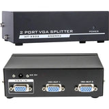 4XEM 4XEM 2-Port VGA Splitter 350 MHz - 350 MHz to 350 MHz - 2048 x 1536 - 213 ft Maximum Operating Distance - VGA In - VGA Out - 4XVGASP3502