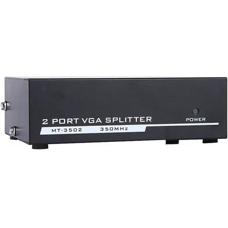 4XEM 4XEM 2-Port VGA Splitter 350 MHz - 350 MHz to 350 MHz - 2048 x 1536 - 213 ft Maximum Operating Distance - VGA In - VGA Out - 4XVGASP3502