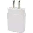 4XEM 4XEM 20W USB-C MagSafe Charger - 20 W - 120 V AC, 230 V AC Input - 5 V DC/3 A, 9 V DC Output - White - 4XMAGCHARGERPWR