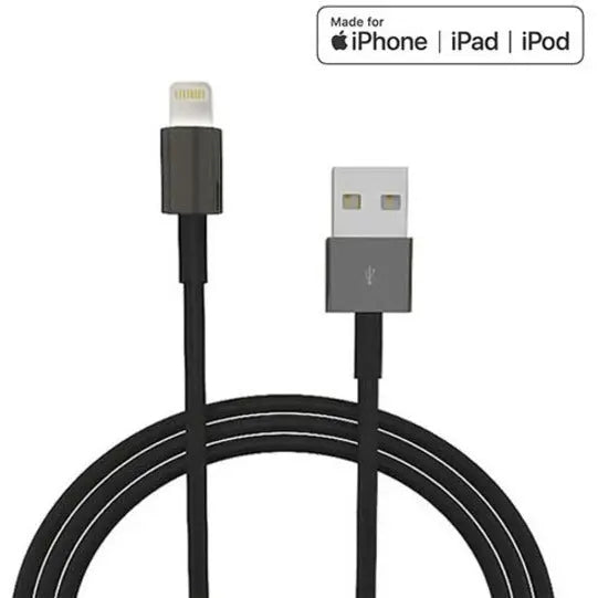 4XEM 4XEM 3Ft 1M Black charging data and sync Cable For Apple iphone 5 5s 6 6s 6plus 7 7plus - 4XEM 3Ft 1M Black charging data and sync Cable For Apple iphone 5 5s 6 6s 6plus 7 7plus - 4XLIGHTNINGBK