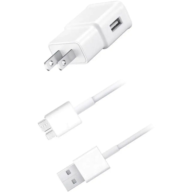 4XEM 4XEM 3ft Samsung Cable and Fast Wall Charger kit - 4XEM 3ft data and sync Cable For Samsung S5 and 2A Samsung wall charger kit - 4XS5KIT
