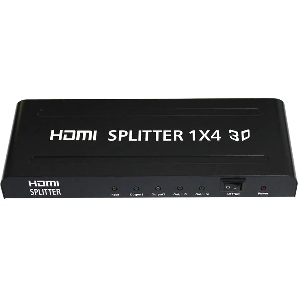 4XEM 4XEM 4 Port high speed HDMI video splitter fully supporting 1080p, 3D for Blu-Ray, gaming consoles and all other HDMI compatible devices - 4XEM 1080p/3D 1 HDMI in 4 HDMI out video splitter and amplifi...  - 4XHDMISP1X4
