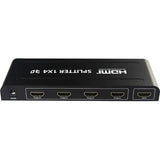 4XEM 4XEM 4 Port high speed HDMI video splitter fully supporting 1080p, 3D for Blu-Ray, gaming consoles and all other HDMI compatible devices - 4XEM 1080p/3D 1 HDMI in 4 HDMI out video splitter and amplifi...  - 4XHDMISP1X4
