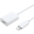 4XEM 4XEM 4XEM 1M Lightning Male to Female Adapter - 3 ft Lightning Audio/Data Transfer Cable for iPod, iPhone, iPad - First End: 1 x 8-pin Lightning - Male - Second End: 1 x 8-pin Lightning - Female - Ext...  - 4XLIGHTNINGMF