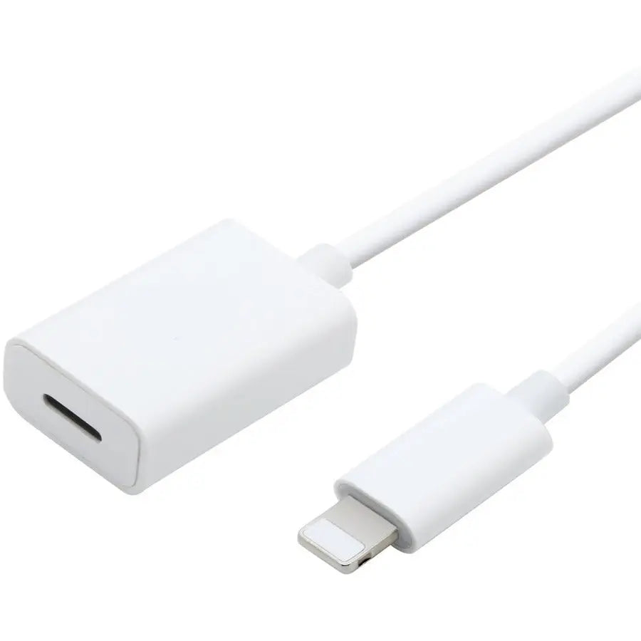 4XEM 4XEM 4XEM 1M Lightning Male to Female Adapter - 3 ft Lightning Audio/Data Transfer Cable for iPod, iPhone, iPad - First End: 1 x 8-pin Lightning - Male - Second End: 1 x 8-pin Lightning - Female - Ext...  - 4XLIGHTNINGMF