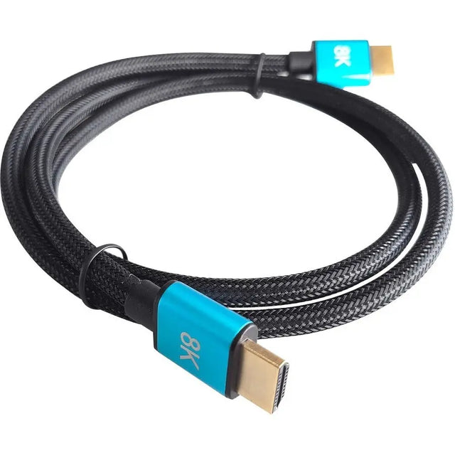 4XEM 4XEM 5ft 1.5m Pro Series Ultra High Speed 8K HDMI Cable - 4.92 ft HDMI A/V Cable for Audio/Video Device, HDTV, Projector, DVD Player, Blu-ray Player - First End: 1 x 19-pin HDMI 2.1 Digital Audio/Vide...  - 4XHDMI8K5FTPRO