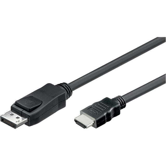 4XEM 4XEM 6Ft DisplayPort To HDMI Cable - 6 ft DisplayPort/HDMI A/V Cable for Audio/Video Device, TV, Monitor, Projector - First End: 1 x 20-pin DisplayPort Digital Audio/Video - Male - Second End: 1 x 19-...  - 4XDPMHDMIMCBL