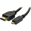 4XEM 4XEM 6FT Micro HDMI To HDMI Adapter Cable - 6 ft HDMI/Micro HDMI A/V Cable for TV, Projector, Audio/Video Device, Monitor, Camera, Cellular Phone, Smartphone, HDTV, Home Theater System - First End: 1 ...  - 4XHDMIMICRO6FT